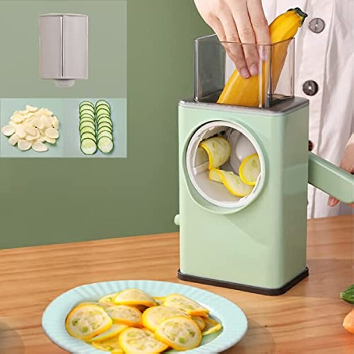 3-in-1 Multifunctional Rotary Vegetable Cutter